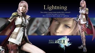 Final Fantasy XIII - Lightning HD Wallpaper