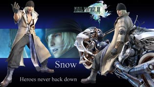 Final Fantasy XIII - Snow HD Wallpaper