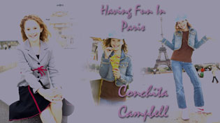 Conchita Campbell HD Paris Wallpaper