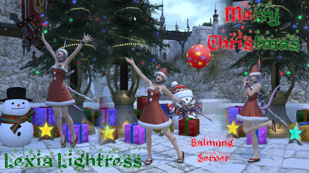 Lexia Lightress - Final Fantasy XIV - Merry Christmas